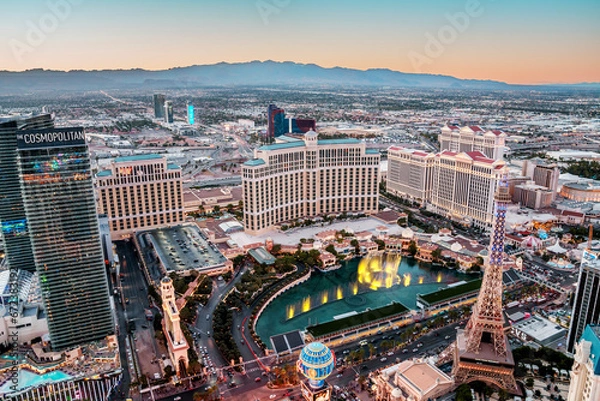 Obraz Aerial Skyline of Las Vegas, Nevada