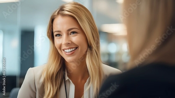 Obraz Recruiters scouting for top industry talent