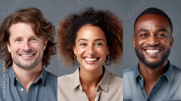 Obraz Marketing team developing an international campaign