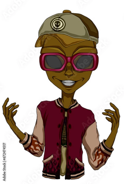 Obraz Alien Old School Chic Chic