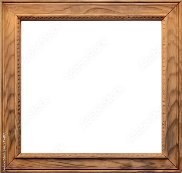 Fototapeta 투명 배경의 빈티지 액자 프레임, 거울 프레임