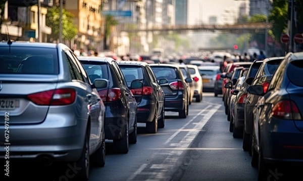 Obraz Orderly traffic 