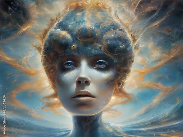 Fototapeta Space Queen 1