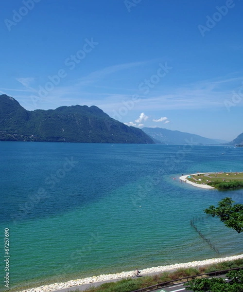 Fototapeta lac du bourget-savoie