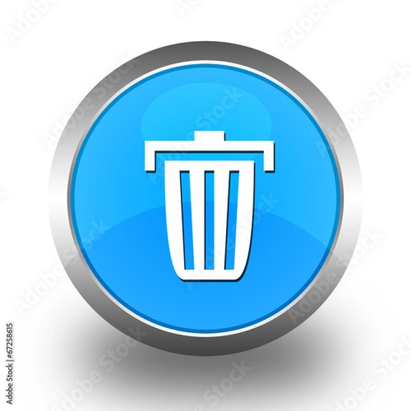 Fototapeta BOUTONS ICONES COLLECTION BLEUE