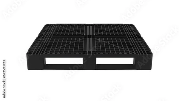 Fototapeta Plastic pallet