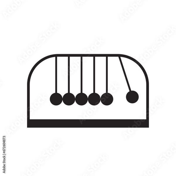 Obraz pendulum icon design vector isolated