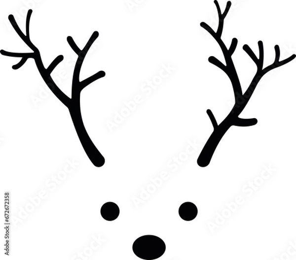 Obraz reindeer - christmas