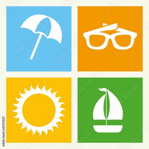 Fototapeta beach design