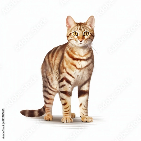 Fototapeta black and white cat