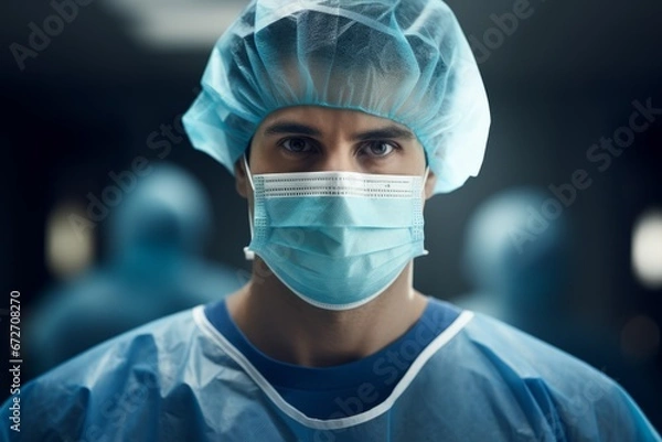 Fototapeta portrait of a surgeon
