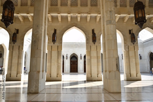 Obraz Sultan Qaboos Mosque, Muscat, Oman