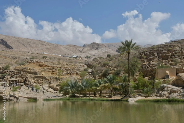Obraz Wadi Bani Khalid, Oman
