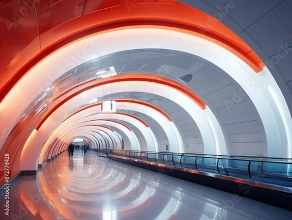 Fototapeta Modern business architecture