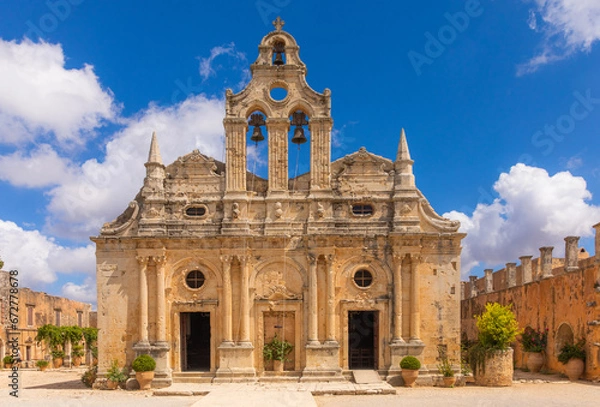 Fototapeta Monastery Moni Arkadi