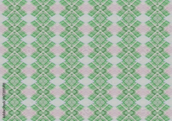 Obraz seamless pattern with shapes