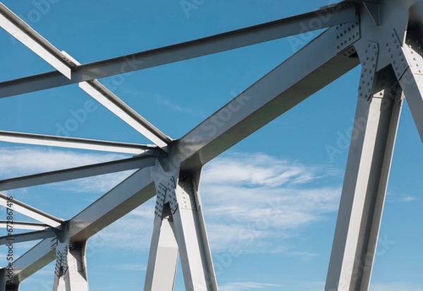 Fototapeta bridge construction