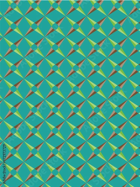 Fototapeta green spark seamless pattern