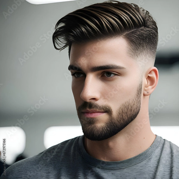Obraz Man's haircut