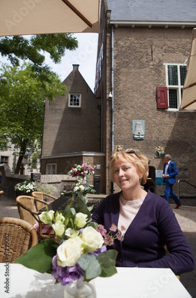 Obraz Attractive middle age woman