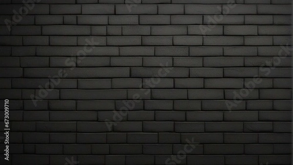 Fototapeta a tile wall with some light reflecting on it and a light streaming through