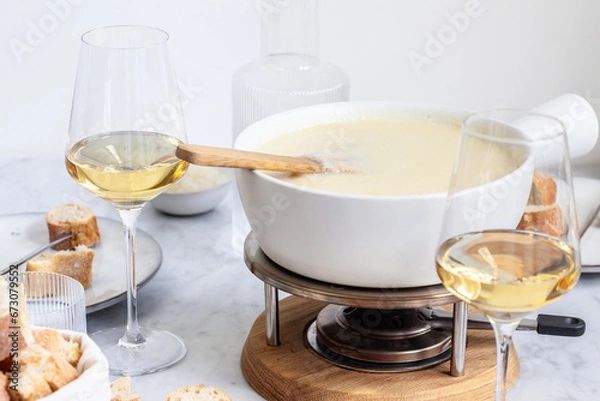 Obraz Cheese fondue