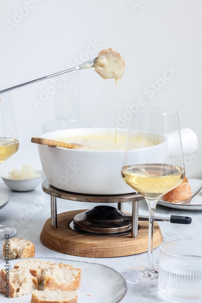 Obraz Cheese fondue