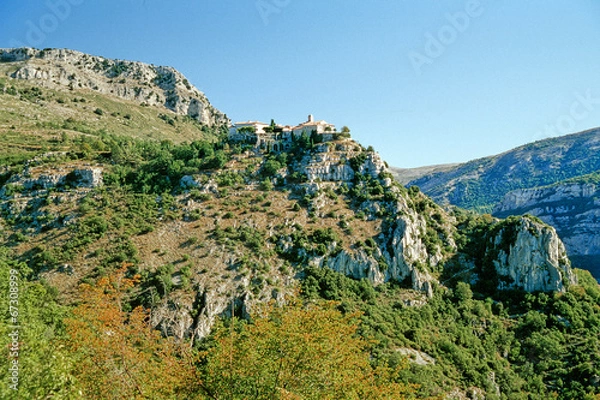 Obraz GOURDON ( 06 Alpes Maritimes ), Un des plus beaux villages de Fr