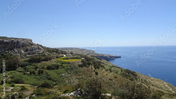 Fototapeta Dingli Cliffs