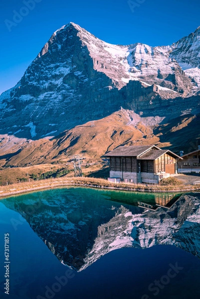 Obraz lake in the mountains