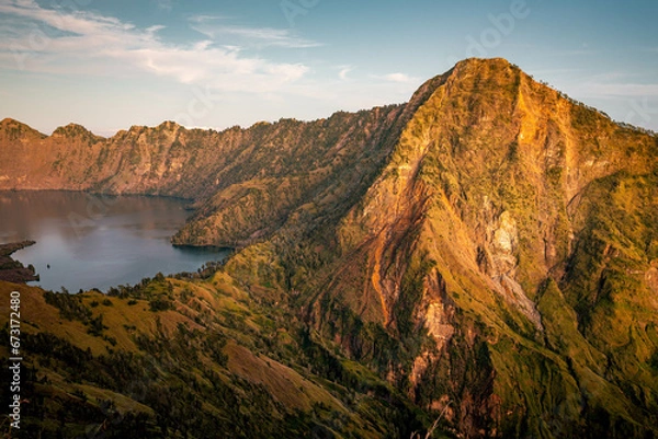 Obraz rinjani sunrise