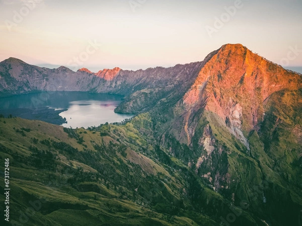 Obraz Sunrise Rinjani