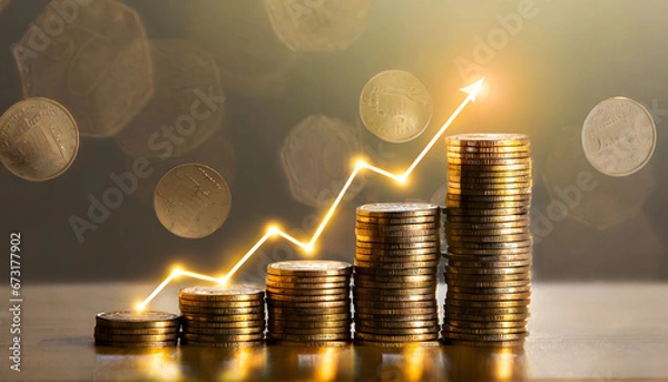 Obraz Rising inflation 