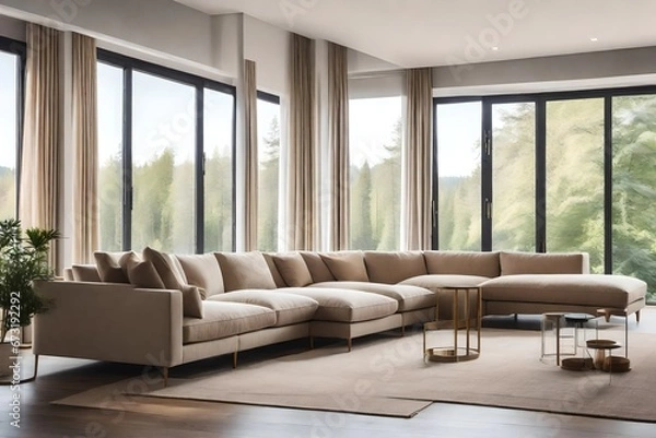 Obraz modern living room