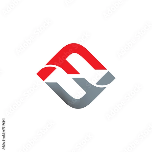 Fototapeta ff logo design 