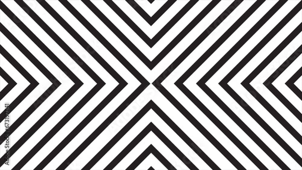 Fototapeta Seamless abstract pattern with striped  diagonal vector background