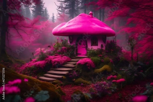 Obraz night in the forest