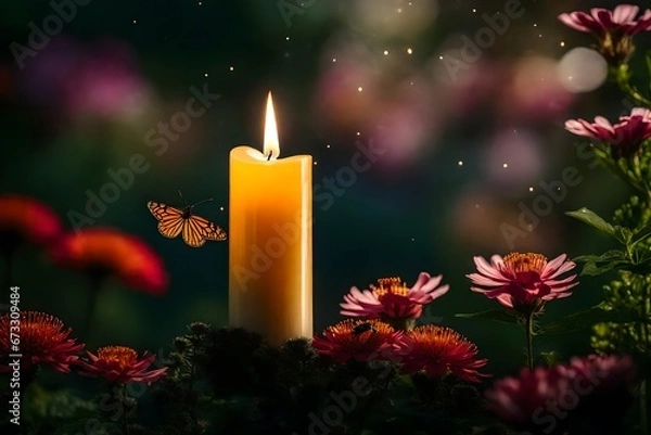 Obraz christmas candles