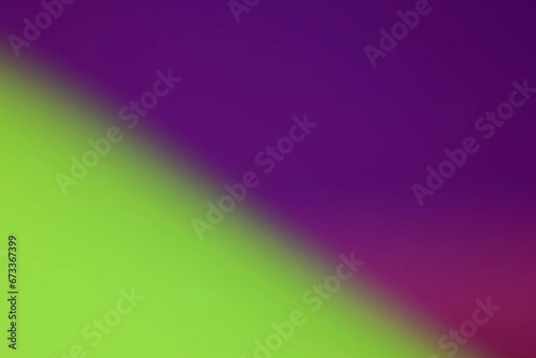 Obraz Out of focus color transition from green to purple, creating a soft texture.