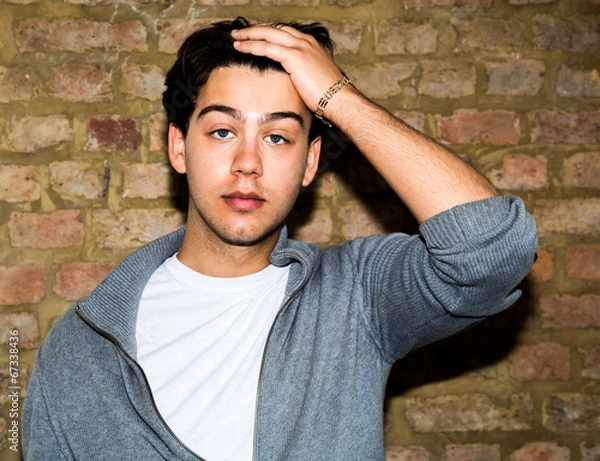 Obraz Young man looking dazed