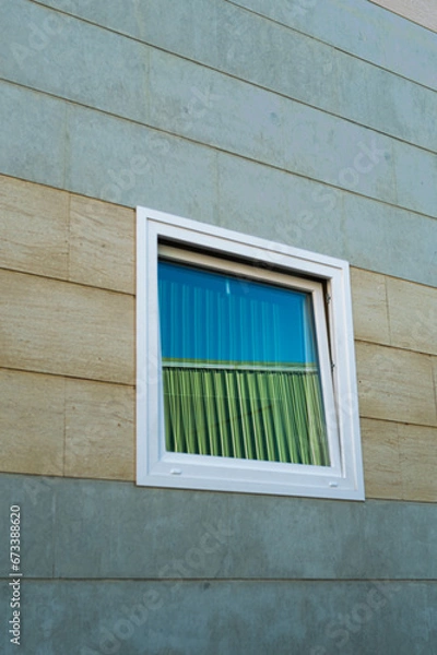 Fototapeta window on wall