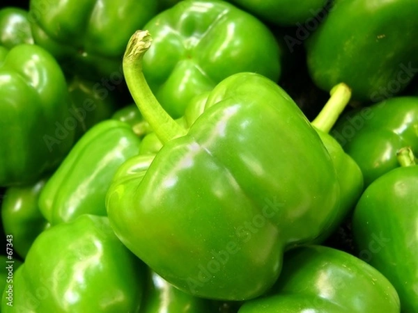 Obraz green peppers