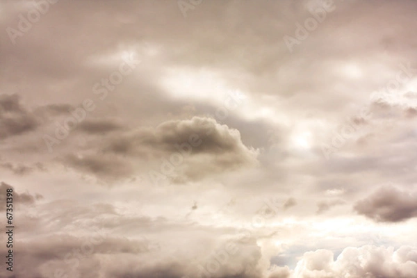 Fototapeta Beautiful dramatic sky