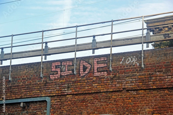 Fototapeta station at night