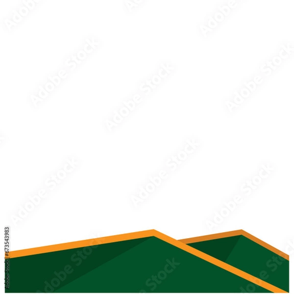 Fototapeta Elegant Footer