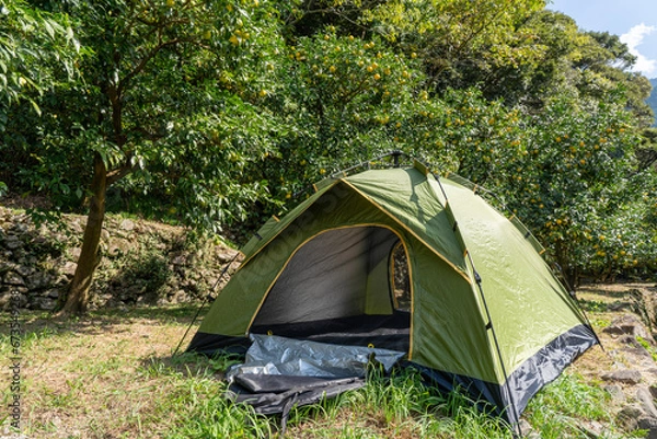 Obraz 山奥　テント