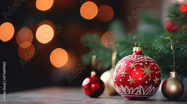 Obraz クリスマスの飾り