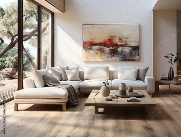Fototapeta Interior of living room