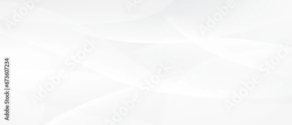 Obraz Gray poster and abstract background with dynamic waves. technology network