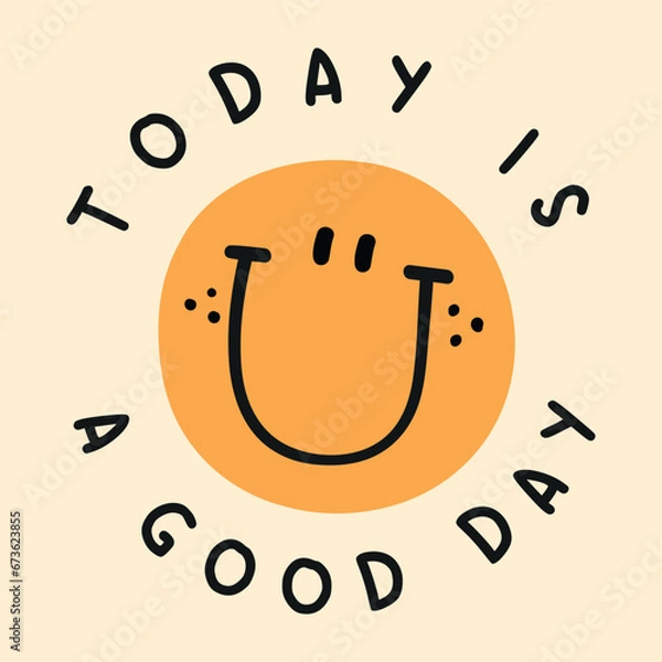 Obraz happy simile face